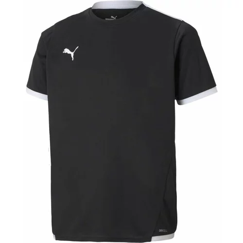 Puma TEAM LIGA JERSEY JR Juniorska nogometna majica, crna, veličina