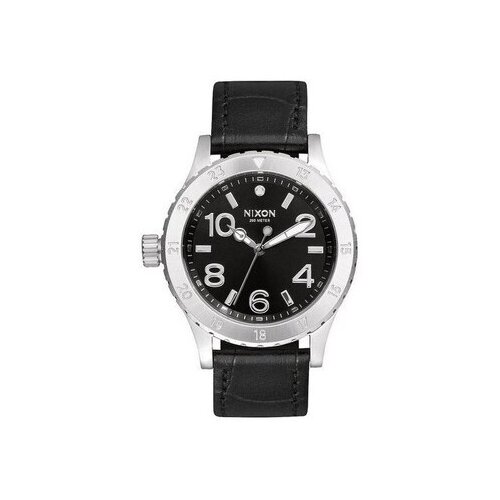 Nixon Analogne ure BLACKGATOR3820LEATHERA4671886 pisana Cene