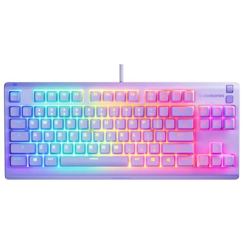 Steel Series Tipkovnica Apex 3 TKL vijolična, (5000310900) Slike
