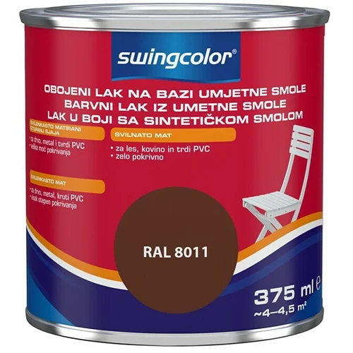 SWINGCOLOR Lak u boji (Boja: Lješnjak tamnosmeđe boje, 375 ml)