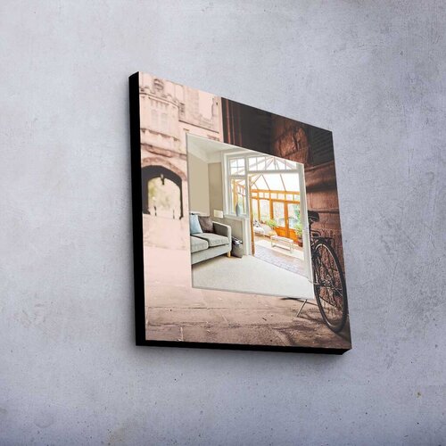 Wallity ogledalo MA-051, 50x50cm Cene