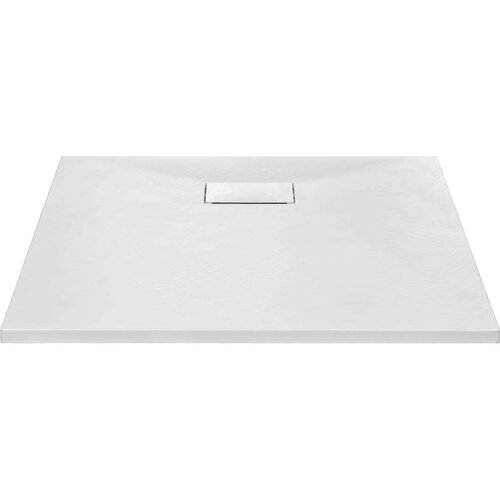 VidaXL Kada za tu&amp;scaron; SMC bijela 80 x 80 cm Slike