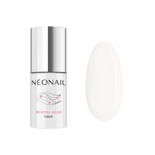 NeoNail Revital Base Fiber osnovni gel za modeliranje nohtov odtenek Milky Cloud 7,2 ml Slike