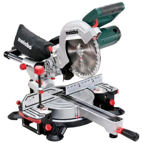Metabo Preklopna kutna pila KGS 216 M (1.500 W, Promjer lista pile: 216 mm, Broj okretaja pri praznom hodu: 5.000 okr/min) + BAUHAUS jamstvo 5 godina na uređaje na električni ili motorni pogon Cijene