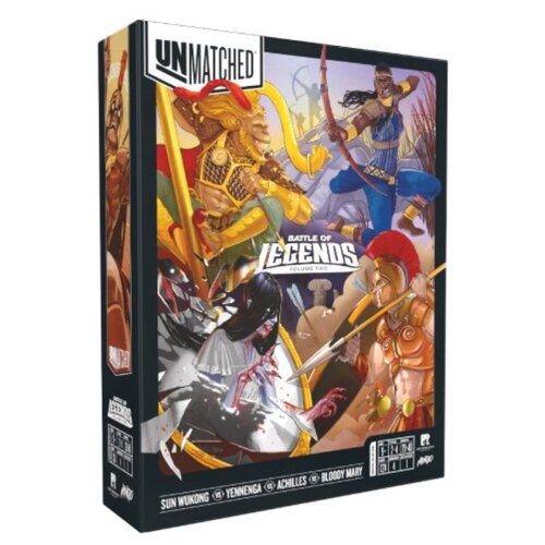 Restoration Games Dru&amp;scaron;tvena igra - Unmatched - Battle Of Legends Volume Two - ENG Slike