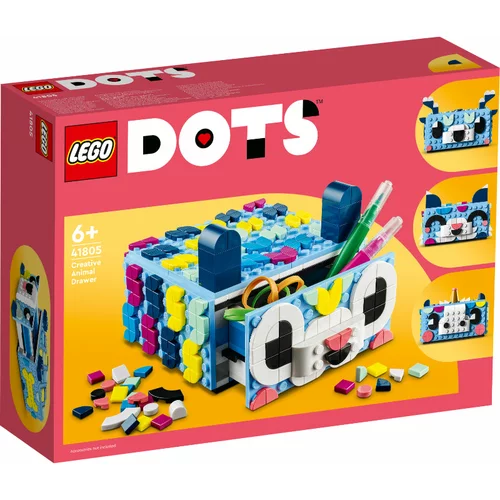Lego DOTS 41805 Ladica s kreativnim životinjama