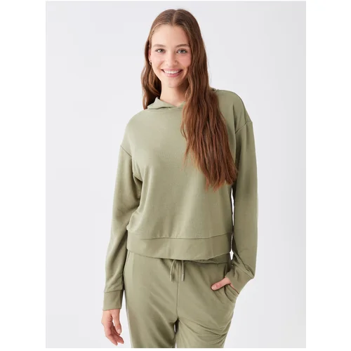 LC Waikiki Women's Plain Long Sleeve Hoodie