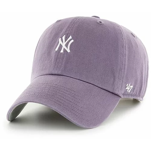 47 Brand Kapa Mlb New York Yankees vijolična barva