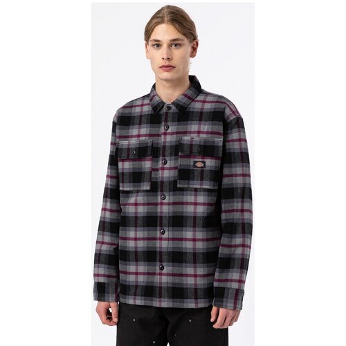 Dickies Srajce z dolgimi rokavi Moulton shacket Črna Slike