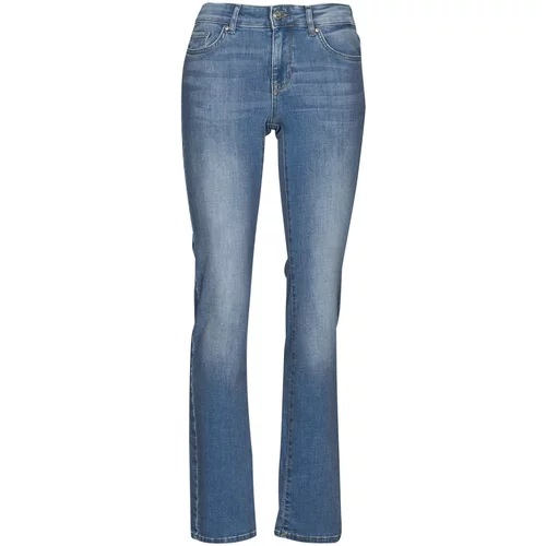 Only Jeans straight ONLALICIA REG STRT DNM DOT568 Modra