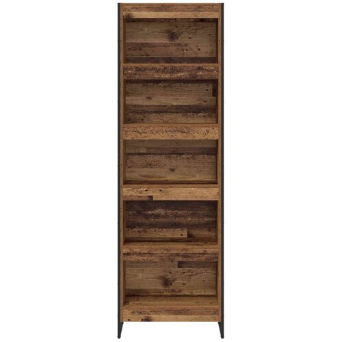 VidaXL Ormarić za knjige 2 pcs Staro drvo 80 x 30 x 155 cm Slike
