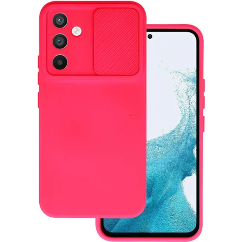 Onasi Lens Cover silikonski ovitek zaščita za Samsung Galaxy A34 - pink