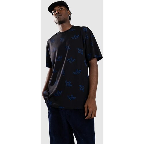 Adidas Skateboarding Shmoo Aop T-shirt black / royblu Slike