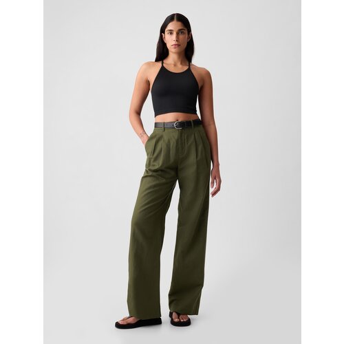 GAP Linen trousers high rise - Ladies Slike