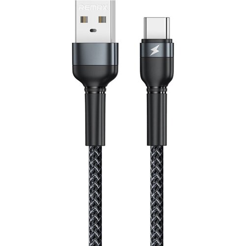 Remax USB-A/USB-C Fast Charge podatkovni in napajalni kabel | Črn, 1 m Cene