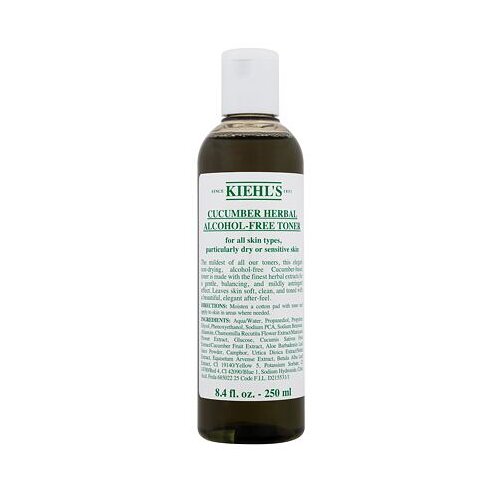 Kiehls cucumber herbal nežen tonik brez alkohola za suho in občutljivo kožo 250 ml za ženske Cene