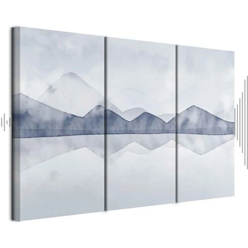  Slika - Lake in the Mountains (3 Parts) 90x60 Akustična Cijene