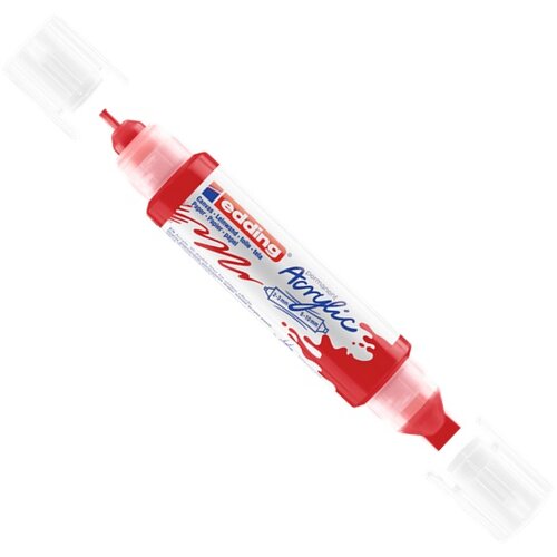 Edding 3D dvostrani akrilni marker 5400 Red Cene