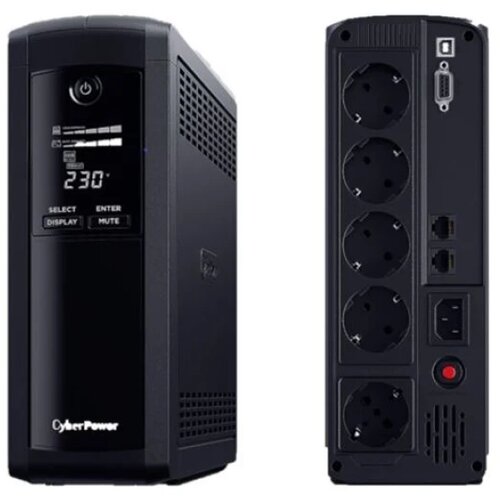 Cyberpower 1600VA/960W VP1600ELCD, line-int., šuko, desktop Cijene