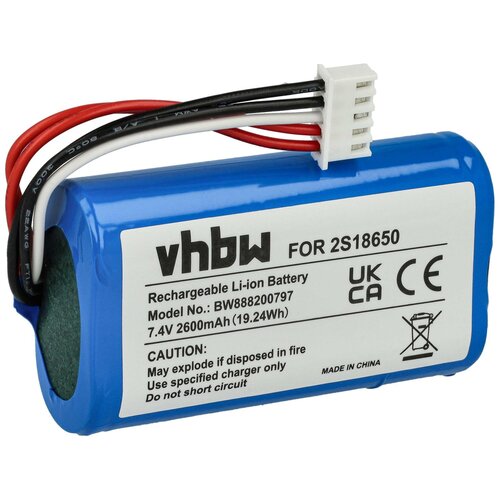 VHBW Baterija za Anker Soundcore Boost, 2600 mAh Slike