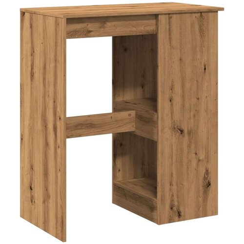 VidaXL barski stol s držačima boja hrasta 90x47,5x103,5 cm drveni Slike