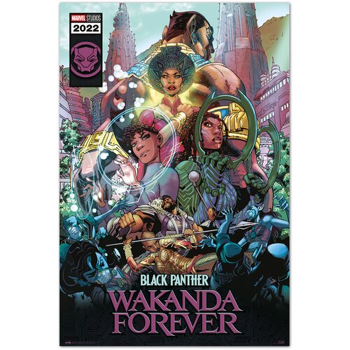 Marvel PLAKAT ČRNI PANTER WAKANDA FOREVER COMIC, (20836990) Cene