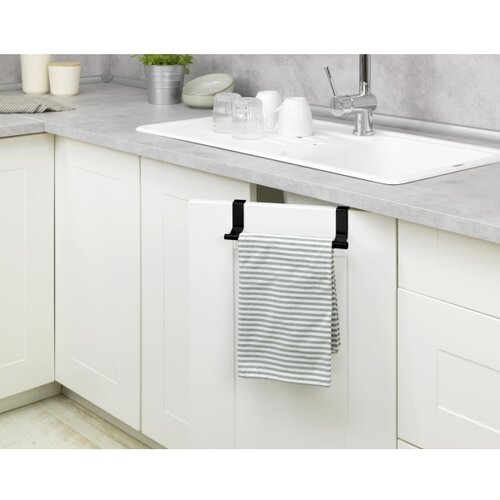 Wenko 53246100 - držač pe&amp;scaron;kira 7x6 cm inox/crna Slike
