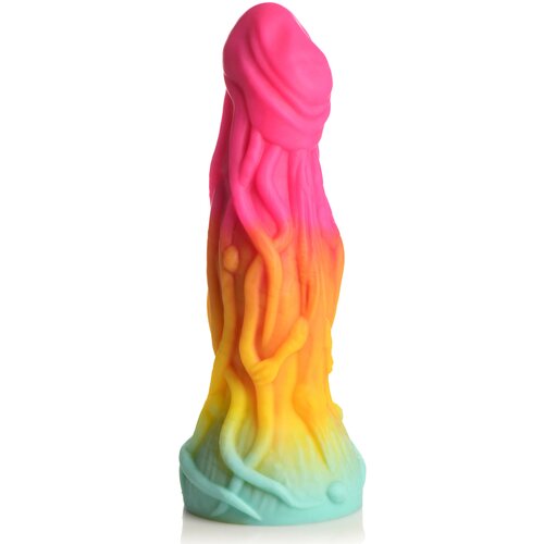 Creature Cocks Shape Shifter Alien Silicone Dildo Rainbow Slike