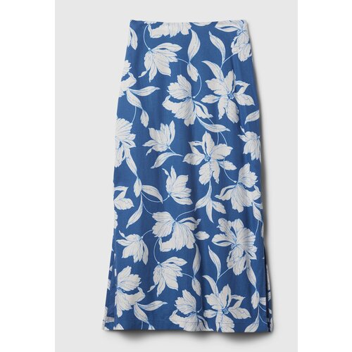 GAP Women's blue linen skirt Cene