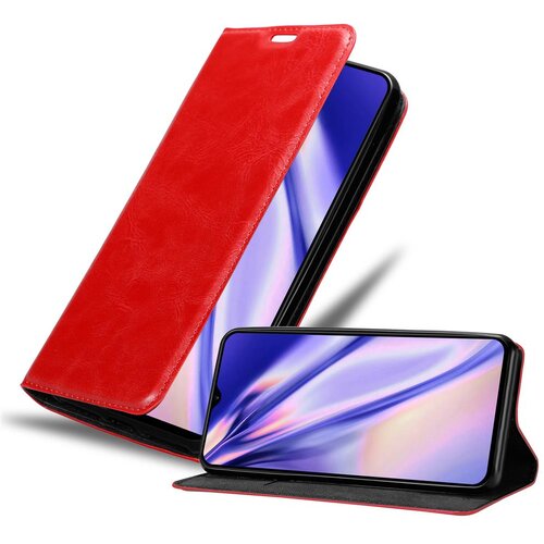 Cadorabo Ohi&scaron;je, združljivo z Samsung Galaxy M30 / A40s v rdeče jabolko - Za&scaron;čitni ovitek z magnetnim zapiranjem, stoječo funkcijo in režo za kartice, (20560909) Cene