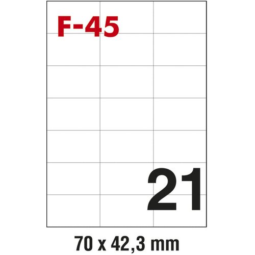  ETIKETE ILK 70X42,3MM PK100L FORNAX F-45 Cene