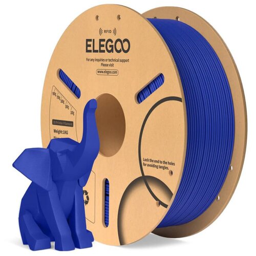 Elegoo pla dark blue 1,75 mm / 1000 g paper spool(rfid) Cene