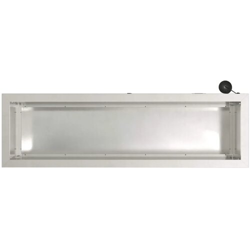  Vrtna posuda za sadnju s LED svjetlom 2 kom. Srebrna - Nehrđajući čelik 30 x 100 x 30 cm 2 Slike