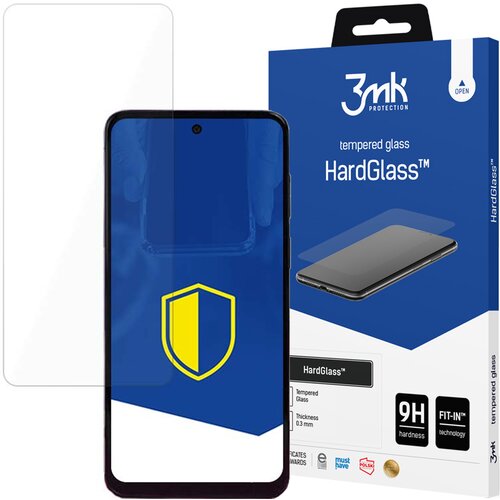 3mk TRDO STEKLO ZA MOTOROLA MOTO G53 ZA&amp;Scaron;ČITA OHI&amp;Scaron;JA KALJENO STEKLO, (21965361) Slike