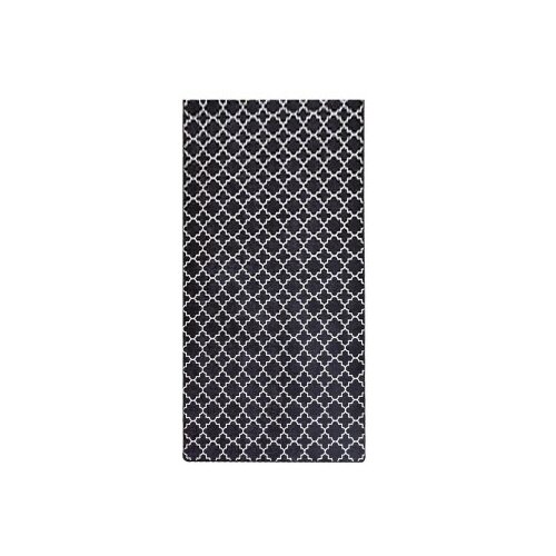 Conceptum Hypnose kupa - black djt blackwhite hall carpet (80 x 150) Slike