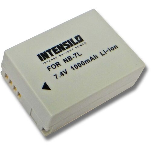 Intensilo Baterija NB-7L za Canon PowerShot G10 / G11 / G12 / Powershot SX30, 1000 mAh Cene