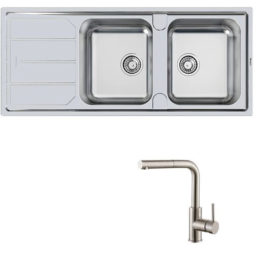  Set Foster Elettra 5812060 + slavina Zora Plus krom mat Cijene