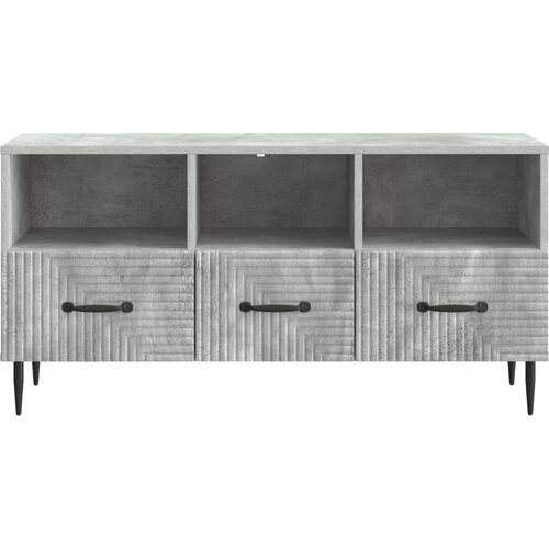  ormar Betonska siva 102 x 34 5 x 50 cm Konstruirano drvo - Betonska siva Slike