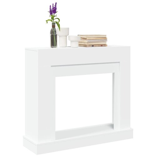 VidaXL Okvir za kamin bijeli 100 x 30 x 87,5 cm od konstruiranog drva Slike