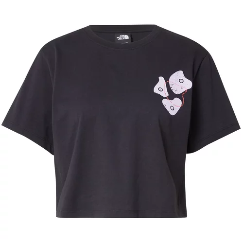 The North Face Funkcionalna majica malina / rosé / črna / bela
