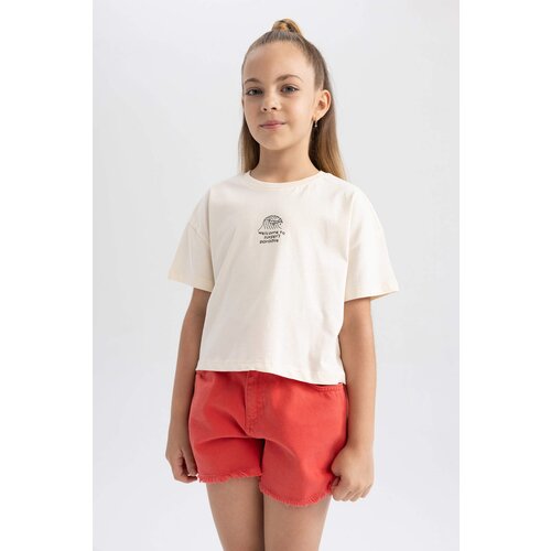 Defacto Crop Short Sleeve T-shirt Slike
