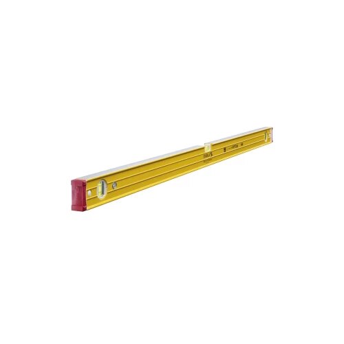 STABILA libela Tip 96-2, 122 cm, ekstra kruti aluminijski profil, 1 vodoravna bočica, 2 okomite bočice, završni poklopci za amortizaciju udaraca, integrirani graničnik protiv klizanja Type ... Cijene