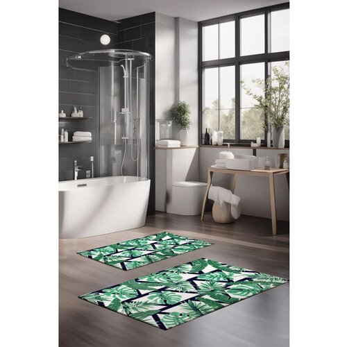  CT-5322 multicolor bathmat set (2 pieces) Cene