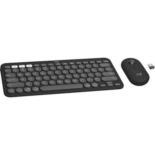 Logitech Pebble 2 Bluetooth Keyboard Combo – TONAL GRAPHITE – US INT'L