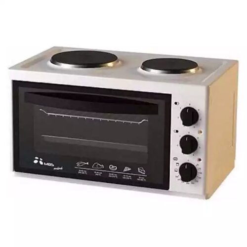 Mbs Električni šporet stoni mini beli širina 57cm/2x strujna ringla Slike