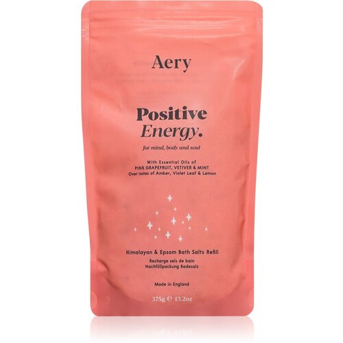 Aery Aromatherapy Positive Energy sol za kupku 375 g Slike