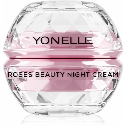 Yonelle Roses pomlajevalna nočna krema za obraz in predel okoli oči 50 ml