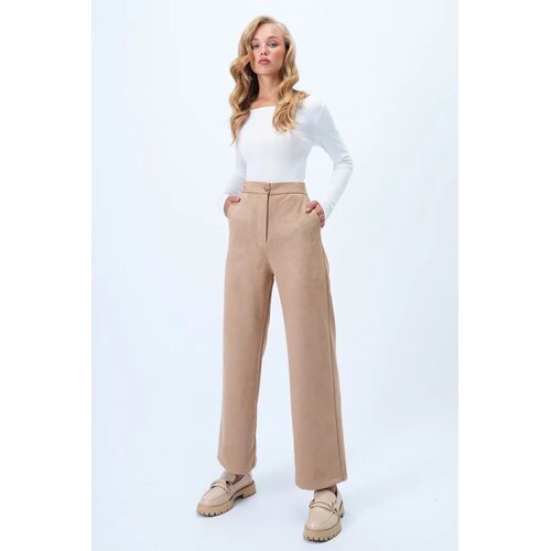 Trend Alacati Stili ženske pantalone Alc-X14406, bež Cene