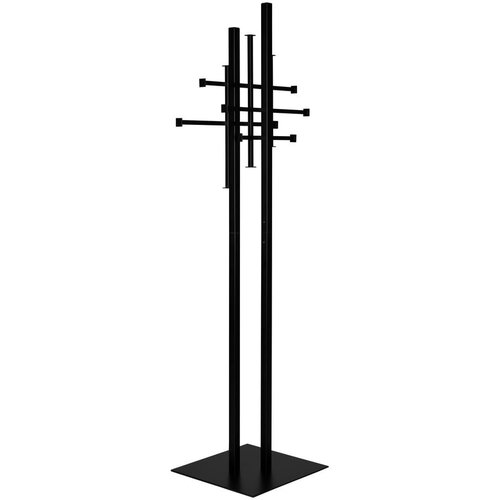 Dutchbone Črn jeklen obe&amp;scaron;alnik 71x185 cm Rumex &amp;ndash; Slike