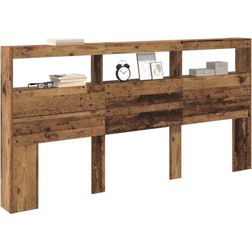 Uzglavlje Staro drvo 200 x 17 x 102 cm Konstruirano drvo Slike